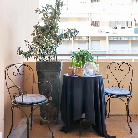 Nice Apartment In Menton With Balcony Terrace Exterior foto